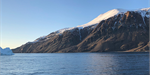 Sedimentkegler langs kysten i Karrat Fjord  (foto: Lara F. Pérez).